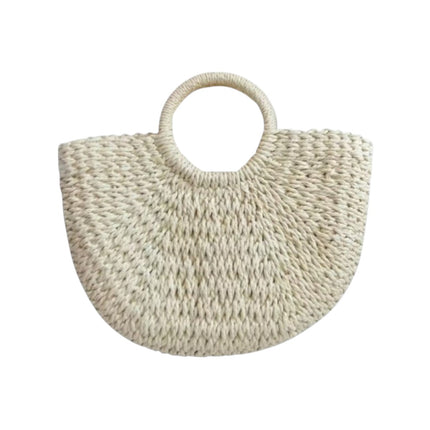 Cartera Tejida Blanca