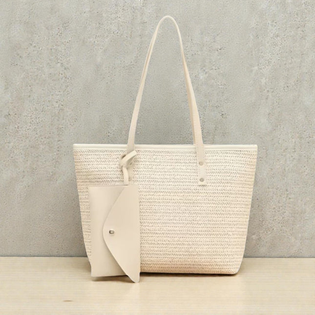 Cartera Beige + Neceser