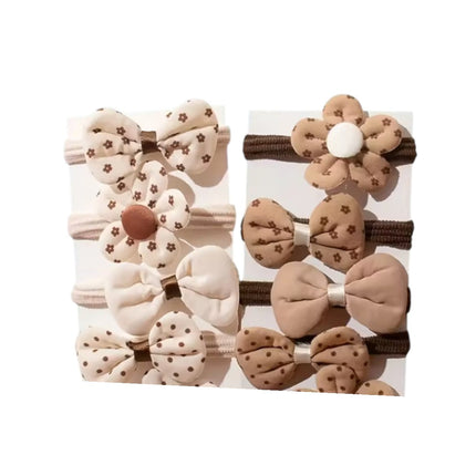 Pack de 10 Ganchos Niña Marrón