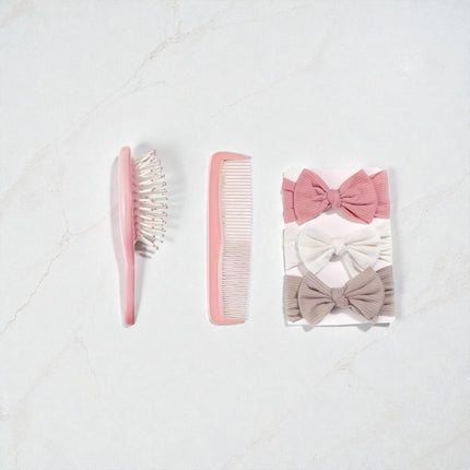 Pack Cepillo, Peine y Vincha para Niñas
