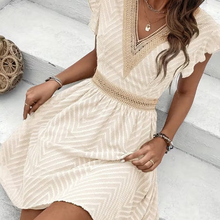 Salida de baño Blanco con Beige