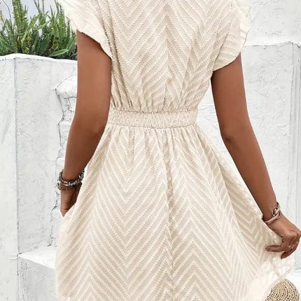 Salida de baño Blanco con Beige