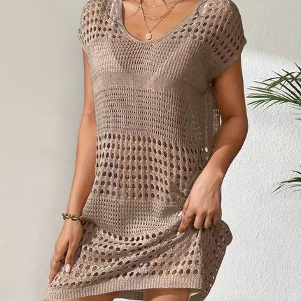 Salida de Baño Tejida Marrón